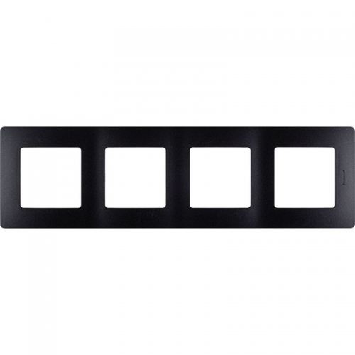 Рамка 4-м Etika антрацит Leg 672584 672584