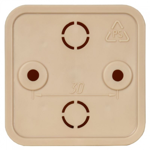 Коробка распаячная ОП 50х50х20 IP20 КМ41206-04 (4 клем. 3кв.мм) сосна ИЭК UKO10-050-050-020-K34 UKO10-050-050-020-K34