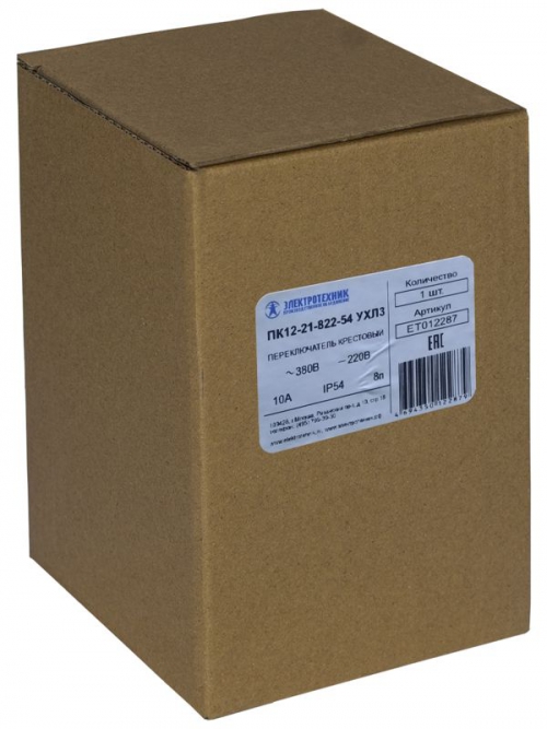 Переключатель унив. ПК12-21-822-54 Электротехник ET012287 ET012287