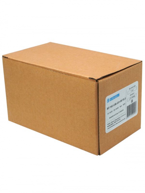 Выключатель путевой ВП 16Е-23Б-231-55 У2.3 рычаг с роликом с сальником ход вправо самовозврат 1з+1р IP55 Электротехник ET518042 ET518042