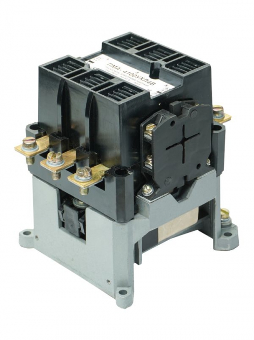 Пускатель электромагнитный ПМА-4100 УХЛ4 В 380В/50Гц 2з+2р 63А нереверсивный без реле IP00 Электротехник ET002281 ET002281