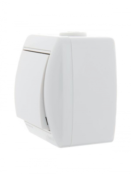 Выключатель 1-кл. ОП Nata 10А IP20 бел. LEZARD 710-0200-100 710-0200-100