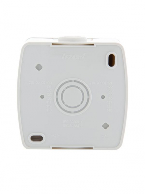 Переключатель проходной 1-кл. ОП Nata 10А IP20 бел. LEZARD 710-0200-105 710-0200-105