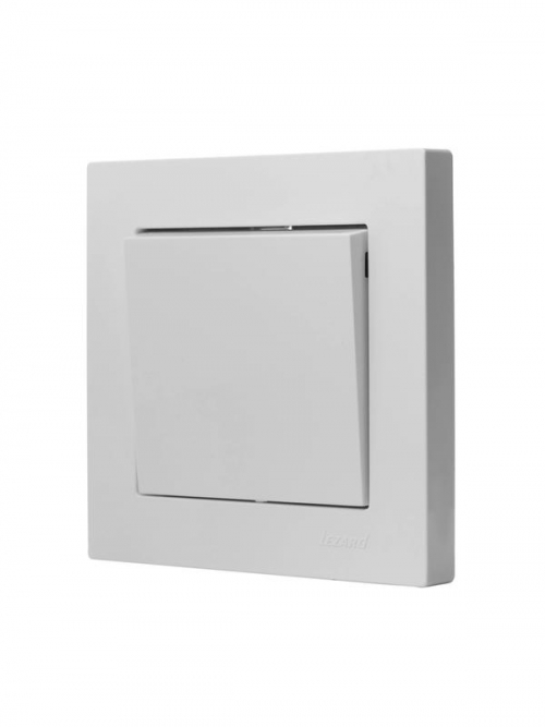 Выключатель 1-кл. СП Vesna механизм бел. LEZARD 742-0288-100 742-0288-100