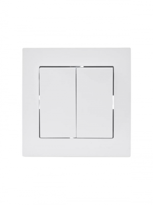 Выключатель 2-кл. СП Vesna механизм бел. LEZARD 742-0288-101 742-0288-101