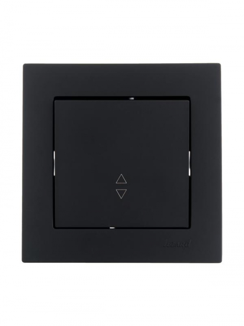 Переключатель проходной 1-кл. СП Vesna механизм черн. бархат LEZARD 742-4288-105 742-4288-105