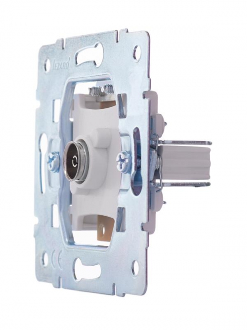 Розетка телевизионная оконечная TV 1-м СП Vesna механизм бел. LEZARD 742-0288-130 742-0288-130