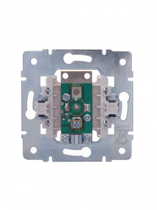 Розетка телевизионная оконечная TV 1-м СП Vesna механизм бел. LEZARD 742-0288-130 742-0288-130