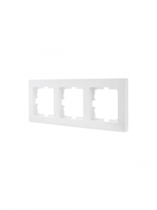 Рамка 3-местн. горизонт. VESNA бел. LEZARD 742-0200-148 742-0200-148