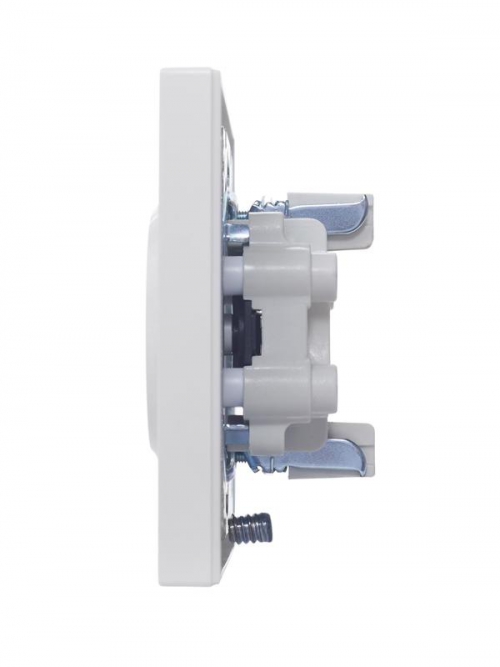 Розетка 2-м СП VESNA без заземл. ПБТ бел. LEZARD 742-0200-128B 742-0200-128B