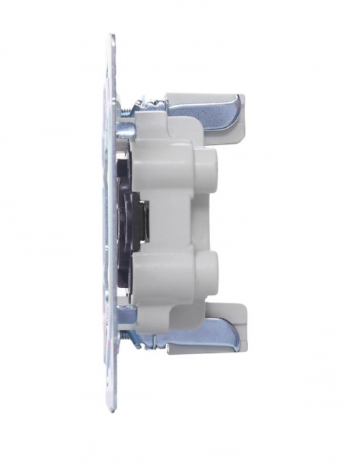 Розетка 2-м СП VESNA без заземл. ПБТ бел. LEZARD 742-0200-128B 742-0200-128B