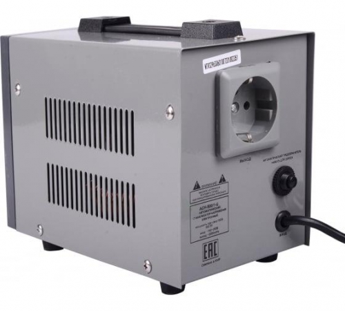 Стабилизатор напряжения АСН-500/1-Ц 1ф 0.5кВт IP20 релейный Ресанта 63/6/1 63/6/1