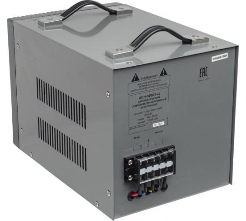 Стабилизатор напряжения АСН-3000/1-Ц 1ф 3кВт IP20 релейный Ресанта 63/6/5 63/6/5