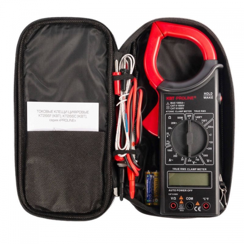 Клещи токовые цифровые KT 266C 