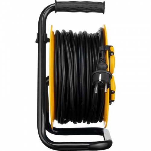 Удлинитель на катушке 4х30м с заземл. 16А IP44 Industrial plus УК30 3х1.5 термозащита IEK WKP15-16-04-30-44 WKP15-16-04-30-44