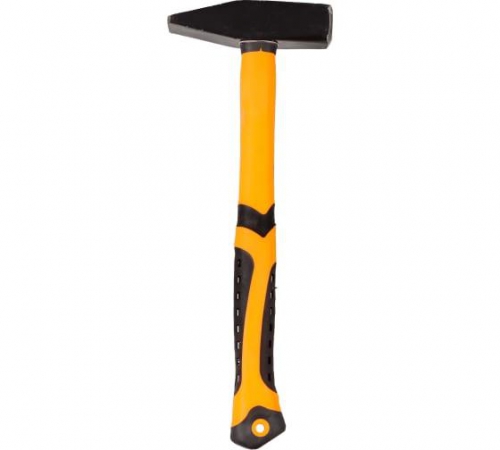 Молоток 600г квадр. боек фиберглассовая двухкомпонентная ручка Вихрь 73/6/8/6 73/6/8/6