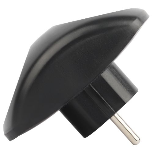 Разветвитель электрический SPx-2-B на 2 розетки без заземл. 10А черн. Эра Б0059720 Б0059720