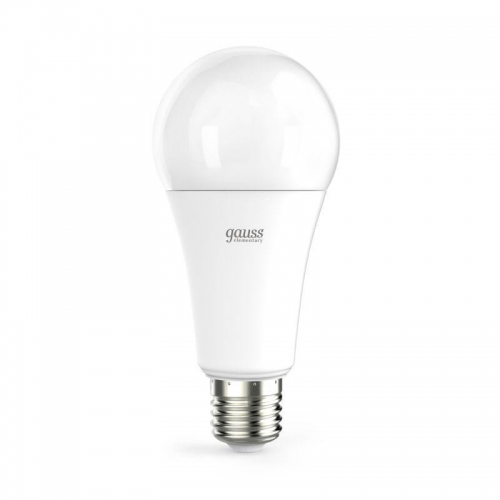 Лампа светодиодная Elementary 25Вт A67 6500К холод. бел. E27 2150лм GAUSS 73235 73235