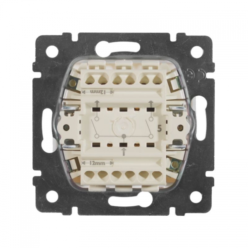 Механизм выключателя 2-кл. СП Valena 10А IP31 бел. Leg 774405 774405