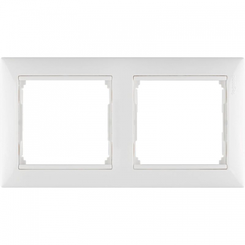 Рамка 2-м Valena горизонт. бел. Leg 774452 774452