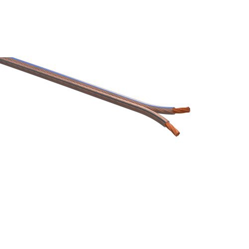 Кабель акустический 2х0.75 прозр. 100м (м) ЭРА Б0048272 Б0048272