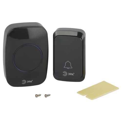 Звонок беспроводной C88 36 мелодий черн. Эра Б0054087 Б0054087