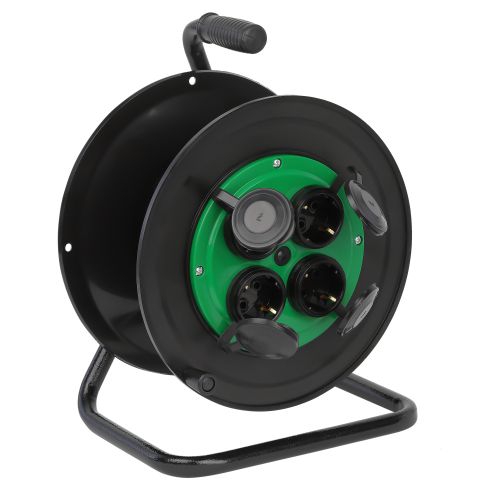 Катушка 4-м с заземл. IP44 RP-4e-IP44 для подключения провода с защ. крышками пластик. Эра Б0055423 Б0055423