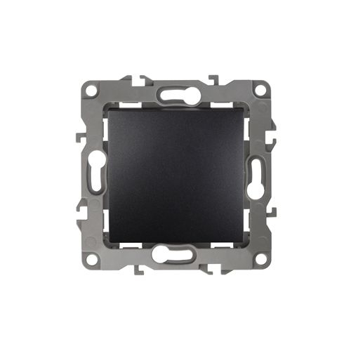 Механизм переключателя 1-кл. СП Эра12 10А IP20 12-1103-05 250В 10AX антрацит Эра Б0014643 Б0014643