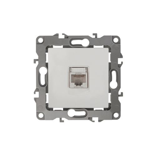 Механизм розетки 1-м СП Эра12 12-2105-01 16А IP20 16AX 250В 2P бел. Эра Б0018254 Б0018254