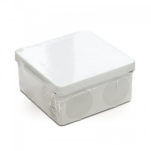 Коробка распределительная ОП для прямого монтажа двухкомпонентная безгалогенная (HF) 80х80х40 Промрукав 60-0210 60-0210