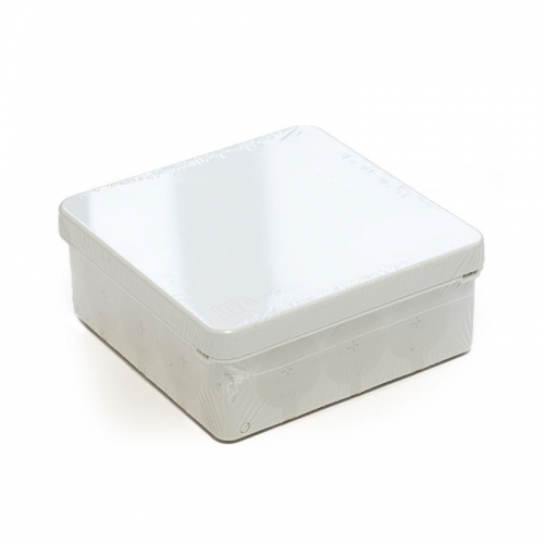 Коробка распределительная ОП 100х100х40 для прямого монтажа двухкомпонентная безгалогенная (HF) 12 вводов IP66 сер. Промрукав 60-0303 60-0303