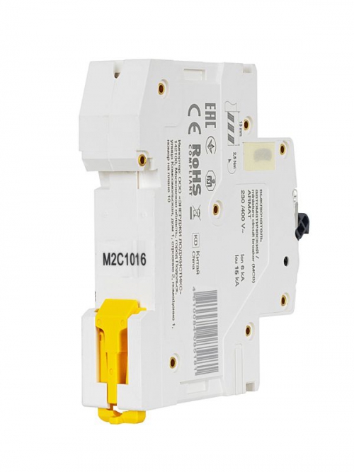 Выключатель автоматический 1п C 10А M06N ARMAT IEK AR-M06N-1-C010 AR-M06N-1-C010