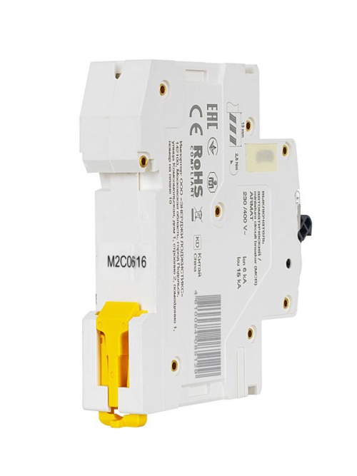 Выключатель автоматический 1п C 6А M06N ARMAT IEK AR-M06N-1-C006 AR-M06N-1-C006