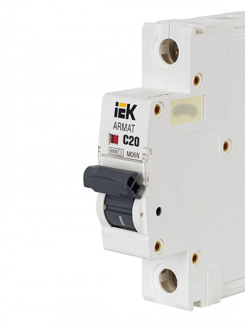 Выключатель автоматический 1п C 20А M06N ARMAT IEK AR-M06N-1-C020 AR-M06N-1-C020