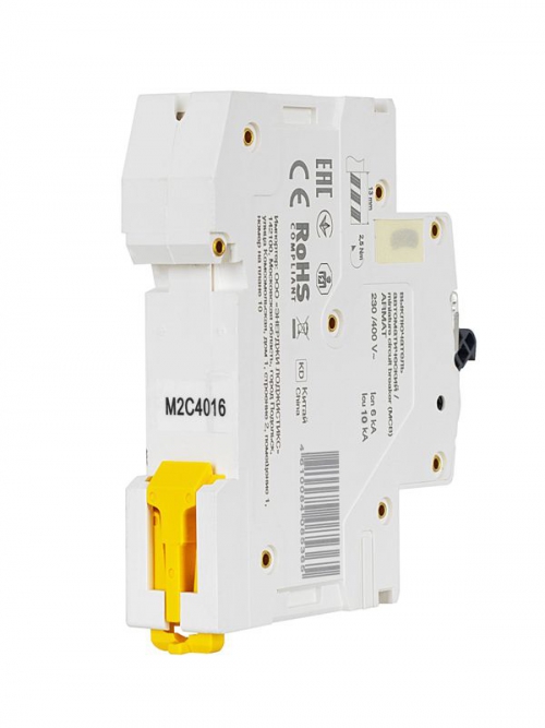 Выключатель автоматический 1п C 40А M06N ARMAT IEK AR-M06N-1-C040 AR-M06N-1-C040