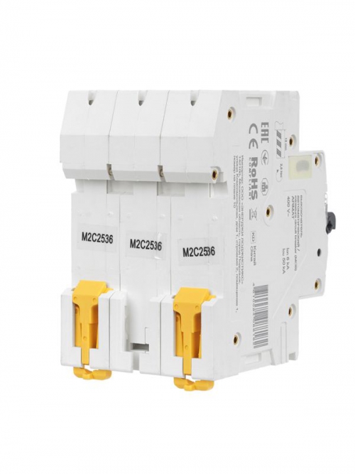 Выключатель автоматический 3п C 25А M06N ARMAT IEK AR-M06N-3-C025 AR-M06N-3-C025