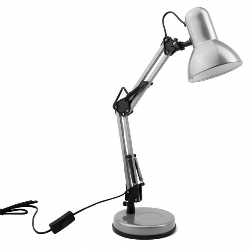 Светильник KD-313 C03 настол. 230В 60Вт E27 серебро Camelion 13641 13641