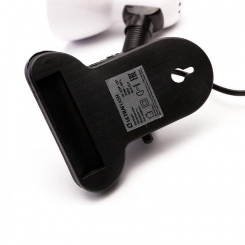 Светильник UF-320P С01 настол. прищепка 230В 60Вт E27 ЛОН бел. Ultraflash 12370 12370