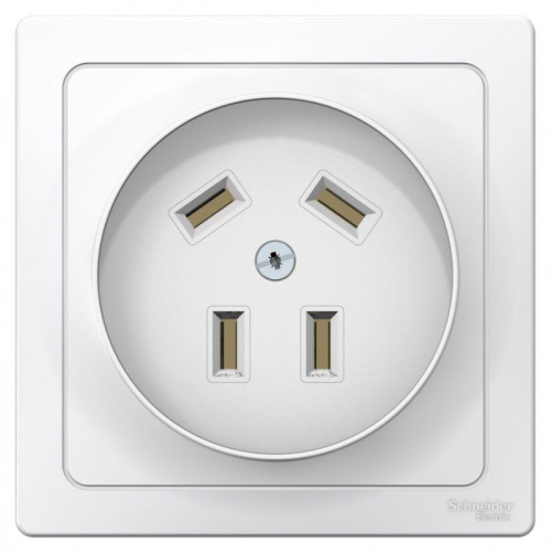 Розетка 1-м СП Blanca 32А IP20 400В 3п+N бел. SE BLNSR003241 BLNSR003241