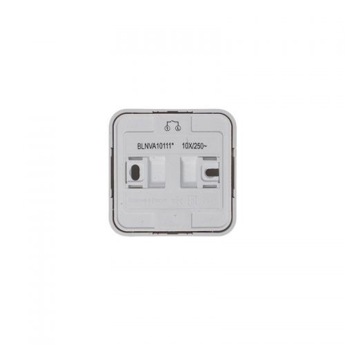 Выключатель 1-кл. ОП Blanca 10А IP20 (сх. 1) 250В с изолир. пластиной бел. SE BLNVA101011 BLNVA101011