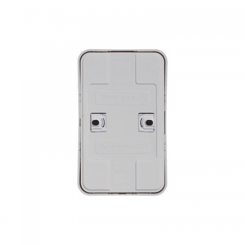 Розетка 2-м ОП Blanca 16А IP20 250В без заземл. без защ. шторок с изолир. пластиной бел. SE BLNRA000211 BLNRA000211