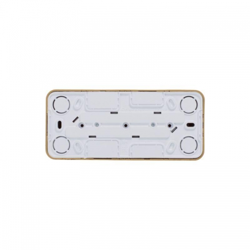 Розетка 3-м ОП Blanca 16А IP20 250В без заземл. без защ. шторок с изолир. пластиной ясень SE BLNRA000315 BLNRA000315