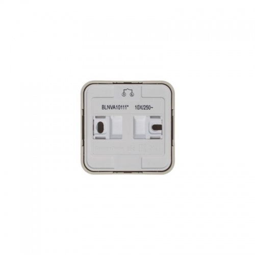 Выключатель 1-кл. ОП Blanca 10А IP20 (сх. 1) 250В с подсветкой с изолир. пластиной беж. SE BLNVA101117 BLNVA101117