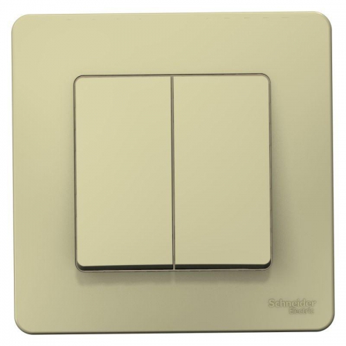 Выключатель 2-кл. СП Blanca 10А IP20 (сх. 5) 250В беж. SE BLNVS010507 BLNVS010507