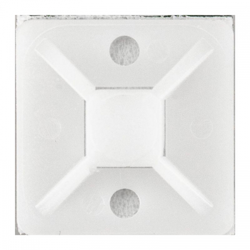 Площадка самоклеящаяся 20х20мм бел. (уп.100шт) Rexant 07-2020 июл.20