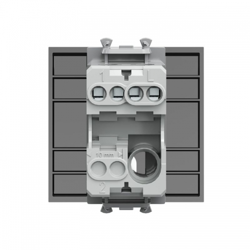 Выключатель модульный 1-кл. 2мод. Avanti 