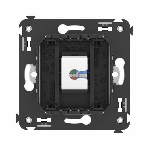 Розетка телефонная 1-м СП Avanti 