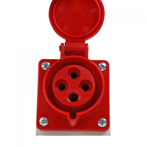 Розетка 114 16А 380В AC 3P+PE 6ч для монтажа на поверхность IP44 КЭАЗ 222754 222754