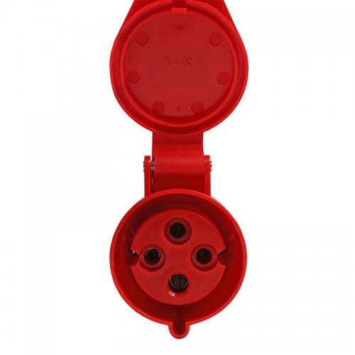 Розетка кабельная 224 32А 380AC 3P+PE 6ч IP44 КЭАЗ 222752 222752