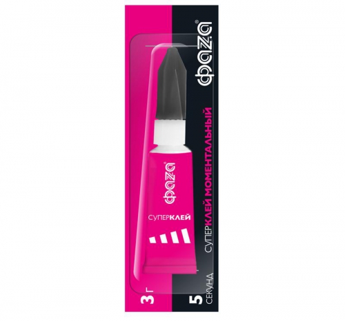 Супер-клей 3г BL-12 (лента) GSp-3x12 ФАZА 5044043 5044043